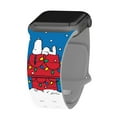 thumbnail image 6 of Peanuts Holiday Happiness HD Unisex Watch Band for Apple Watch - 38/40/41mm(42mm Series 10/11) Short Merry Christmas by Affinity Bands, 6 of 6