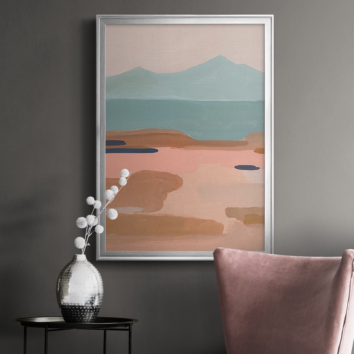 Desert Sunrise II Premium Framed Print, in Gold, Black, or Silver - Ready to Hang