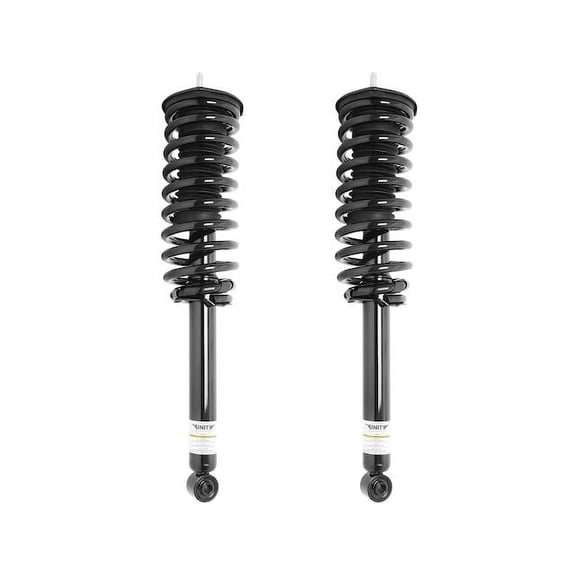 Front Strut and Coil Spring Assembly 2 Piece Kit - Compatible with 2001 - 2006 LS430 (Excludes Air Suspension) 2002 2003 2004 2005