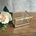 thumbnail image 4 of AMLESO Glass Jewelry Box Tabletop Plants Planter Home Decor 13 x 13 x 8cm, 4 of 8
