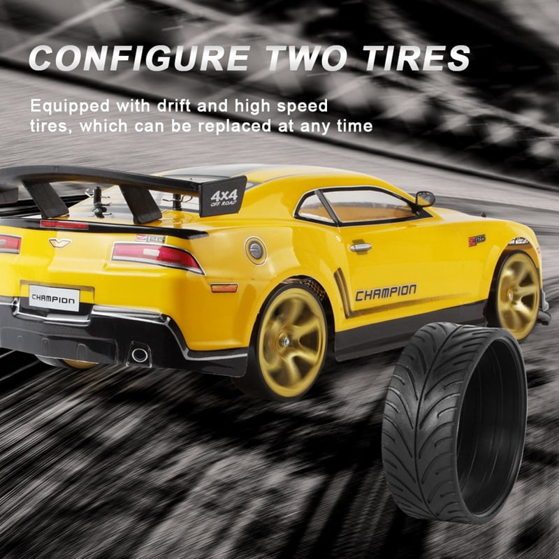 1:10 70Km/H 2.4G RC Car Drift Racing Car Championship 4WD Double Battery Off Road Radio Remote Control Vehicle Toys & Gifts