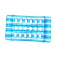 thumbnail image 2 of Piscina inflable Flotación Float Lounger PVC Float Lounge para piscina de verano Azul claro, 2 of 8