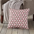 thumbnail image 2 of Greendale Home Fashions 20" x 20" Blush Rings Cotton Canvas Decorative Pillow, 2 of 4