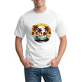 thumbnail image 3 of Graphic Tees Beach Summer Gildan Men's Short Sleeve T-Shirt 180g, 3 of 8