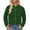 Green, variant on Diufon Women's Striped Cardigan Sweaters Trendy Long Sleeve Crewneck Button Down Cropped Knit Sweater Coat