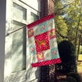 thumbnail image 2 of Carolines Treasures CK5539CHF 28 x 0.01 x 40 Po Red Abyssinian Cat Love Drapeau de Maison en Toile, 2 of 4
