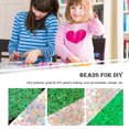 thumbnail image 4 of Shisuyan 300Pcs Acrylic Glow in The Dark Beads for Jewelry Making Assorted Color Flat Round Heart Shape Number Shape, 4 of 8