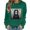 Army Green Sweatshirts, variant on Jsaierl Halloween Sweatshirts for Women Spooky Graphic Pullovers Soft Loose Fit Crewneck Long Sleeve Shirt Tops Halloween Clothes, Sizes S-2XL