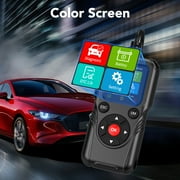 OBD2 Scanner, Car Code Reader, Auto Diagnostic Tool for Check Engine Light, Car Scanner for All Vehicles since 1996, Black