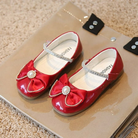 

Ovzne Boy Casual Shoes Size 3 Girls Casual Shoes Size 3 Baby Girl Children S Princess Bow-Knot Shoes Soft-Soled Anti-Collision Soft-Soled Small Leather Shoes Boy Casual Shoes Size 3