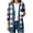 Navy, variant on Bixock Jeans Cardigan for Womens Open Front Long Sleeve with Pockets Printed Loose Casual Outerwear Fall Winter Coats Daily Wear