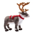 thumbnail image 3 of Christmas Reindeer Plush Reindeer Toys Soft Realistic Plush Elk Doll Elk Figurines for Centerpiece Sofas Beds Festival Winter 35cm, 3 of 8
