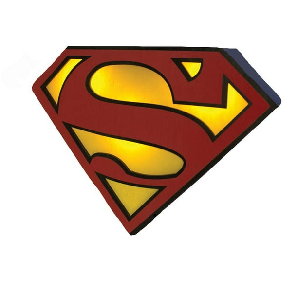 Dc Comics Superman Logo Night Light Light The Night This Is Superman Brighter Than Ever Before The Dc Comics Superman Logo Night Light Will By Paladone Walmart Com Walmart Com Dc Comics Superman Logo Night Light Light The Night This Is Superman Brighter Than Ever Before The Dc Comics Superman Logo Night Light Will By Paladone Walmart Com Walmart Com