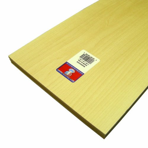MIDWEST PRODUCTS 4130 BASSWOOD SHEET 1/16X8X24