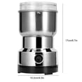 thumbnail image 2 of Broyeur électrique en acier inoxydable pour épices, café, noix, céréales, herbes, broyeur, mixeur, ustensile de cuisine, prise britannique 220 V, 2 of 4