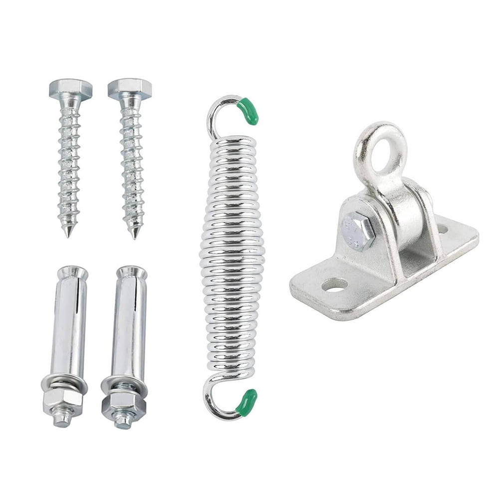 Porch Swing Hanging Kit with Heavy Duty Cast Iron Mounts and Bolts