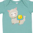 thumbnail image 4 of Inktastic Cute Llama with Colorful Blanket Boys or Girls Baby Bodysuit, 4 of 5