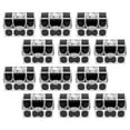 thumbnail image 3 of Dayesque 12pcs Miniature Pirate Treasure Chests Box Mini Vintage Pirate Jewelry Storage Box Party Supplies Decor Plastic Kids Pirate Treasure Chest Toy, 3 of 8