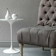 thumbnail image 2 of Plata Import - Marble Top White Side Table, 2 of 2