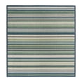 thumbnail image 3 of Unique Loom Baja Outdoor Collection Area Rug - Coronado (7' 10" Square Blue/Ivory), 3 of 7