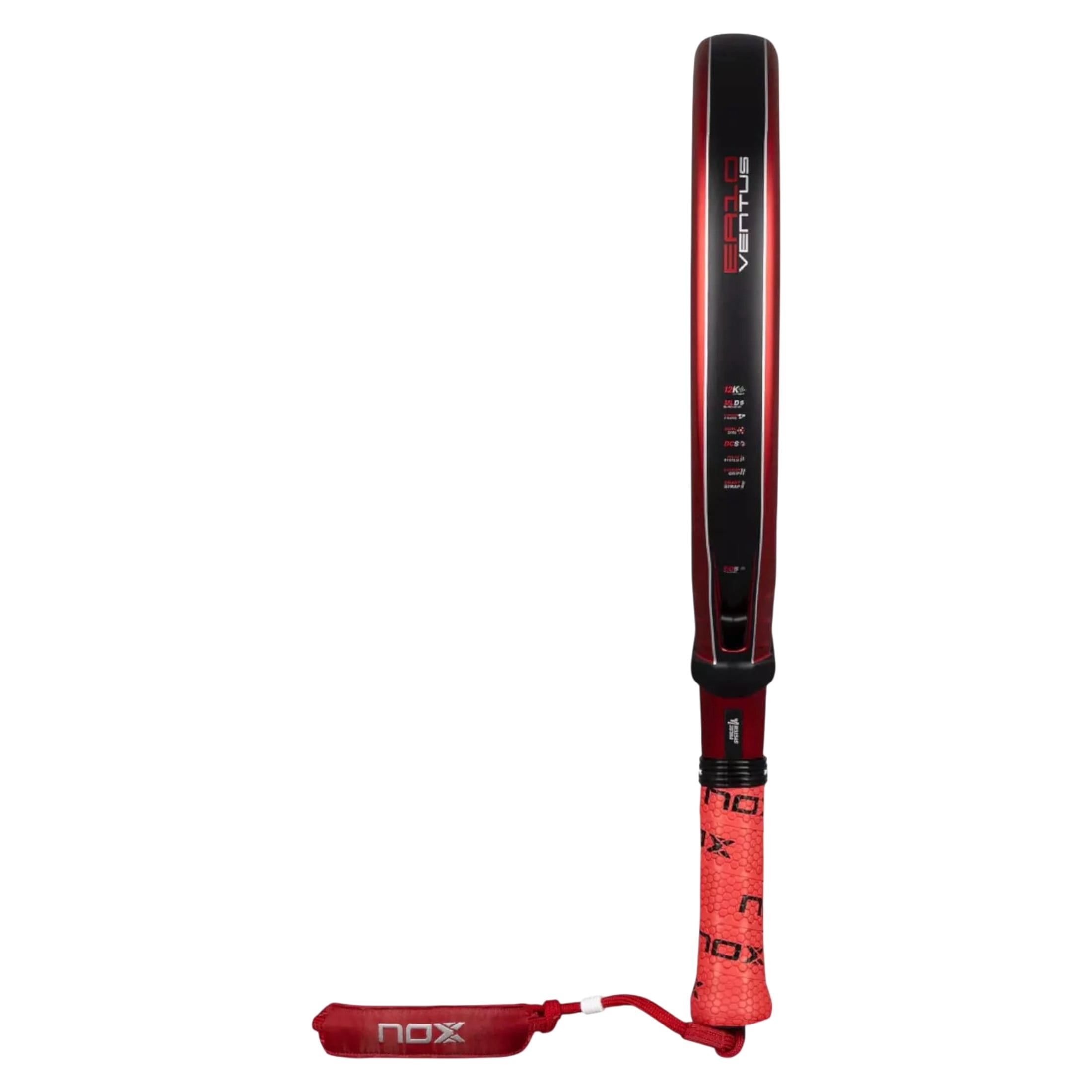 Nox Sport Padel Racket EA10 Ventus Hybrid 12K XTREM 2026 Edu Alonso Advanced Carbon 75 in Head Size