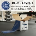 thumbnail image 3 of THERABAND Resistance Band Blue, Extra Heavy, 25-Yd Roll, Latex-Free Elastic Exercise Band for Physical Therapy, Yoga, Pilates, Stretching, Home Workouts, Cut-to-Length, Color-Coded Resistance Levels, 3 of 9