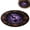 B, variant on Halloween 3D Optical Illusion Round Rug, 60cm Spooky Ghost Vortex Carpet for Bedroom and Living Room