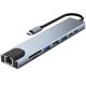 thumbnail image 1 of 8in1 USB-C Type C HD Output 4K HDMI Usb 3.0 HUB Adapter For MacBook iPad, 1 of 4