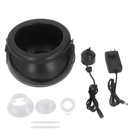 Oubit Halloween Mist Fogger,Cauldron Fog Machine Metal Cauldron Fog Machine Mini Mist Maker Cutting-Edge Features