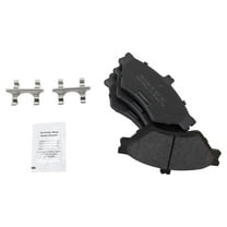TRQ Front Semi Metallic Disc Brake Pads Kit for 95-97 Crown Victoria BFA73680 Fits select: 1996-1997 LINCOLN TOWN CAR, 1995-1997 FORD CROWN VICTORIA