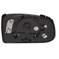 thumbnail image 2 of For Mercedes-Benz S430/S500/S600 2000 2001 2002 Mirror Glass Driver Side | Heated | With Backing Plate | Replacement For MB1324112 | 2208100521, 2 of 4