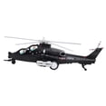 thumbnail image 3 of Helicóptero de juguete con luces y sonidos, avión de juguete de aviación para escritorio. Negro, 3 of 9