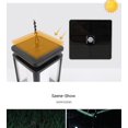 thumbnail image 3 of Araña de llama LED solar para exteriores, simulación colorida, llama parpadeante, lámpara colgante para césped y jardín, lámpara solar para exteriores, decoración para patio, césped, pasillo JFHHH pequeña, 3 of 5
