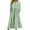 Green, variant on Karight Womens Boho Floral Flowy Midi Dresses Casual Loose Summer Short Sleeve Beach Dress with Pockets