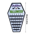 thumbnail image 3 of Halloween Decoración Cuenta regresiva de madera para el calendario de ataúd de Halloween Halloween Decoración Cuenta regresiva para el calendario de Adviento del calendario(Buy 2 ship 3), 3 of 3