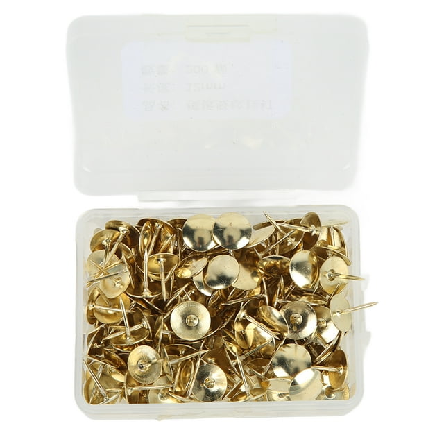 Tacks, 200 Pcs Piques à Pouce Antidérapantes en Métal, Conception à l'Épreuve du Futur