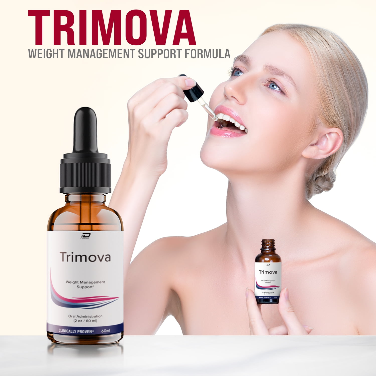 (5 Pack) Trimova Metabolism Drops Liquid Supplement - Trimova Drops for Weight Management - Trimova Metabolic Drops