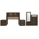 thumbnail image 2 of Recamara Matrimonial Pamela 5 Piezas Capuchino - Kessa Muebles, 2 of 14