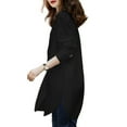 thumbnail image 4 of ZANZEA Women Full Sleeved Casual Blouse Shirts Buttons Down Tops, 4 of 6
