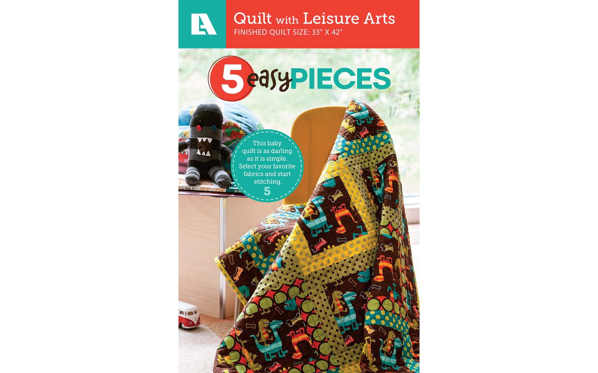 Leisure Arts 5 Easy Pieces  Ptrn