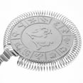 thumbnail image 4 of 304 Stainless Steel Ice Filter Separator Bar Cocktail Wine (Aries) Metal Strainer for Use Strainers Supplies Cube, 4 of 6