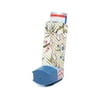 Carbon Fiber Skin Compatible With Ventolin HFA Asthma Inhaler Sticker Design Design Floral Design