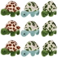 thumbnail image 1 of 9pcs Stuffed Toy Keychain Backpack Plush Pendants Plush Turtle Keychain Decors, 1 of 9