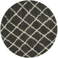 thumbnail image 1 of Safavieh Dallas Shag 6' Round Power Loomed Rug, 1 of 10