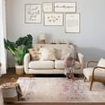 thumbnail image 6 of Well Woven Kensington Distressed Modern Area Rugs, Purple, 6 of 6