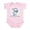 Petal Pink, variant on CafePress - Grandma's Bowling Buddy Infant Bodysuit - Baby Light Bodysuit, Size Newborn - 24 Months