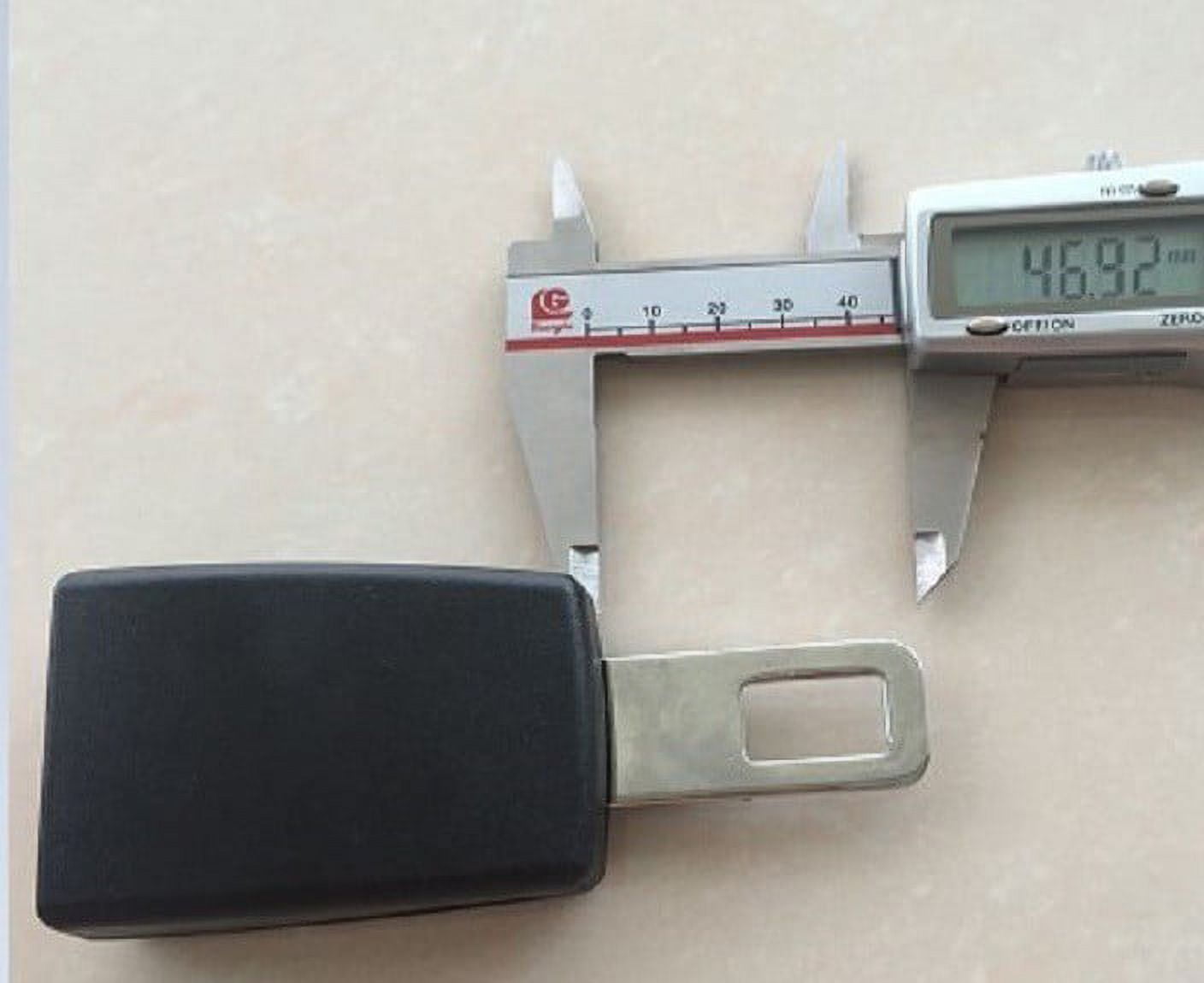 Seat Belt Extender Pack of 2, Universal Seat Belt Extenders for Cars, Seat Belt for Car, Seat Belt Buckle 4.72 Inch