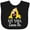 AB-Black, variant on Inktastic My Yaya Loves Me Giraffe Boys or Girls Baby Bib