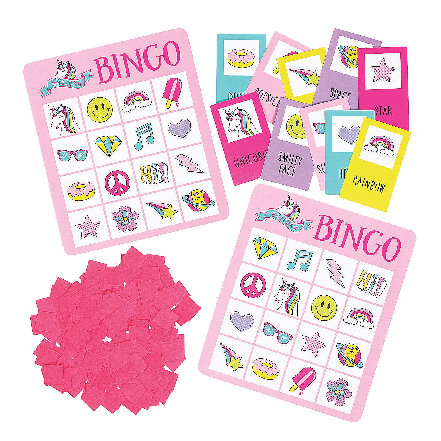 unicorn bingo party favors 1 piece walmart com