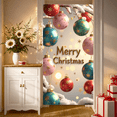 thumbnail image 4 of Cartoon Design Christmas Banner Snowman Tis the Season Gift Decoration for Holiday Celebration Winter Party Indoor, 4 of 9